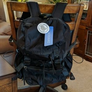 NWT Danskin Black Nylon Backpack